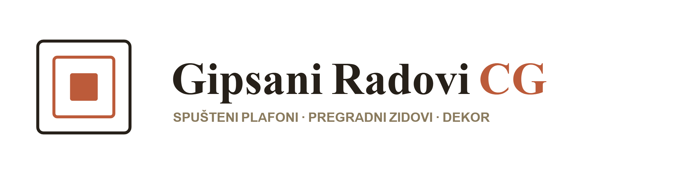 Gipsani Radovi CG — gipsarski radovi Crna Gora